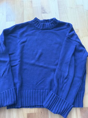 NA-KD Pullover dunkelblau Grösse M