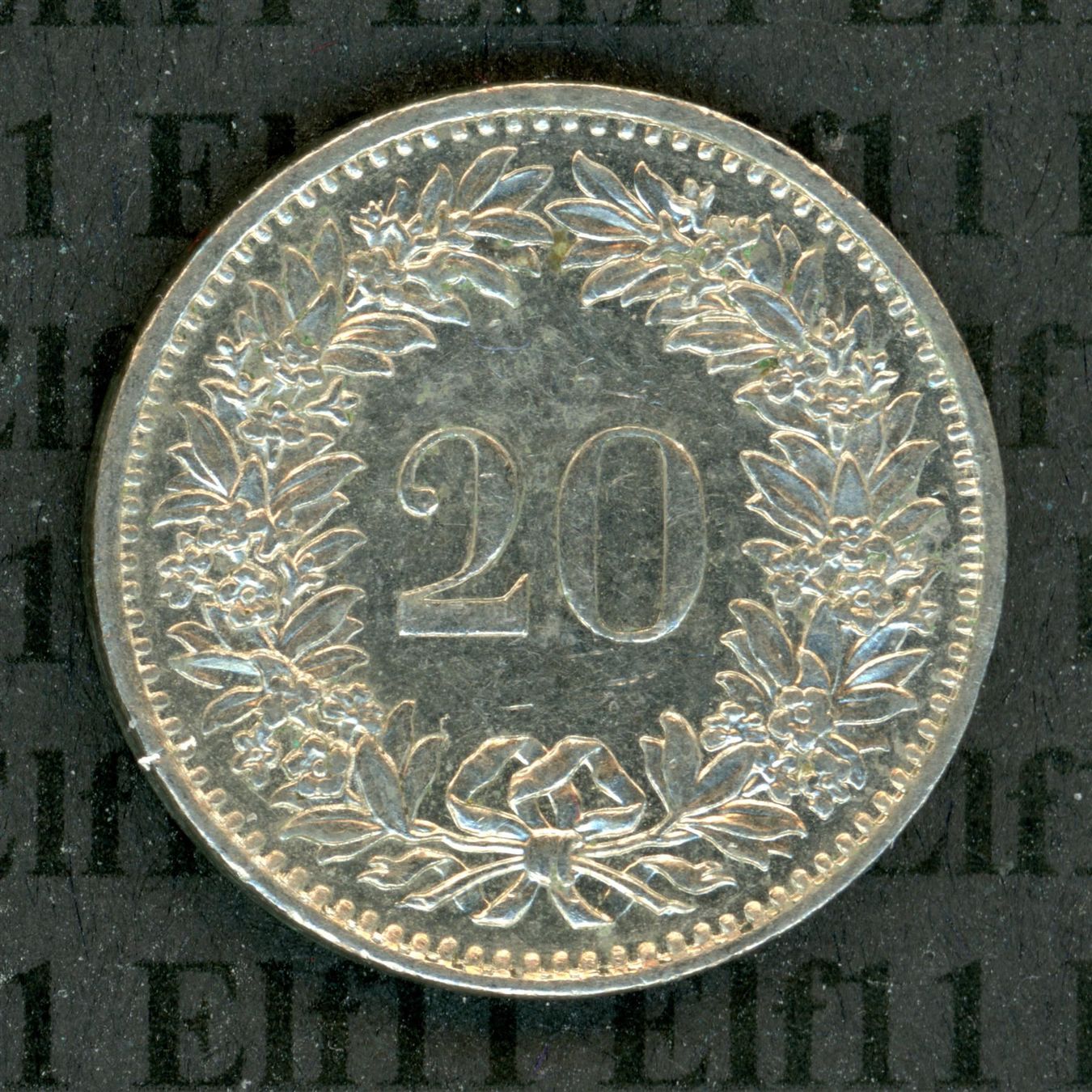 Tutti le monete: CHF___0.20 1976 -vz 20 Rappen – Usato da Widnau venduto da Elf11 1