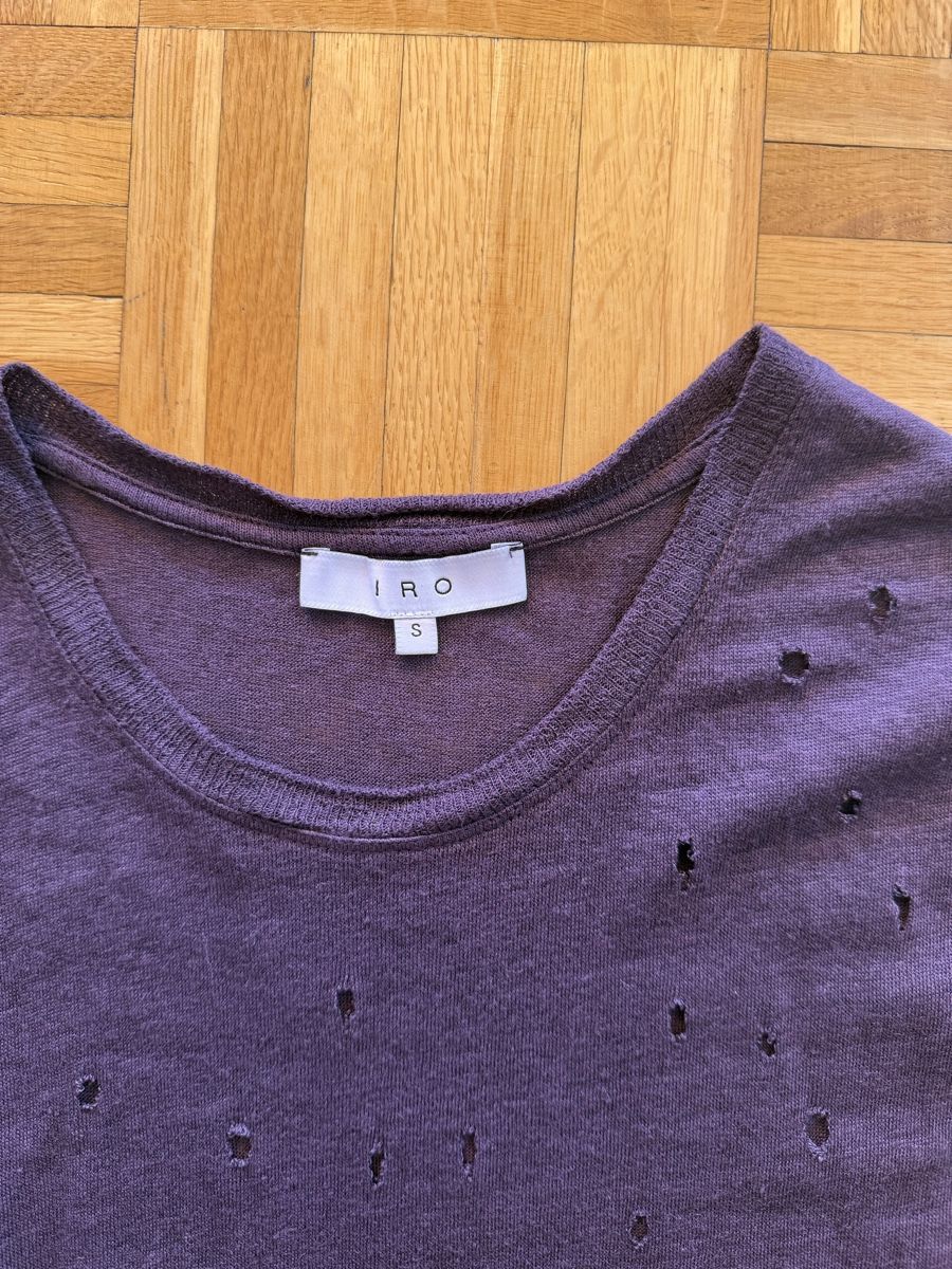 Iro T-shirts: IRO linen tshirt  – Neuf (Voir description) à st prex par magdalenaonline 1