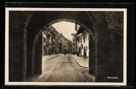 AK Rheinfelden, Blick durchs Tor, 1926