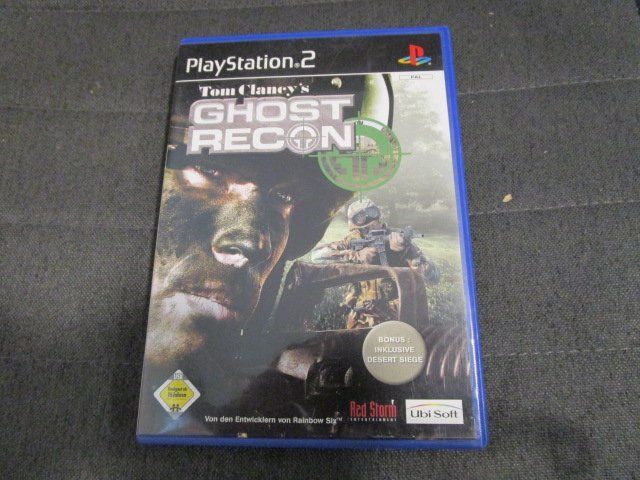 Spiele: Tom Clancy's Ghost Recon PS2 – Gebraucht aus Olten von Disc-Ausverkauf