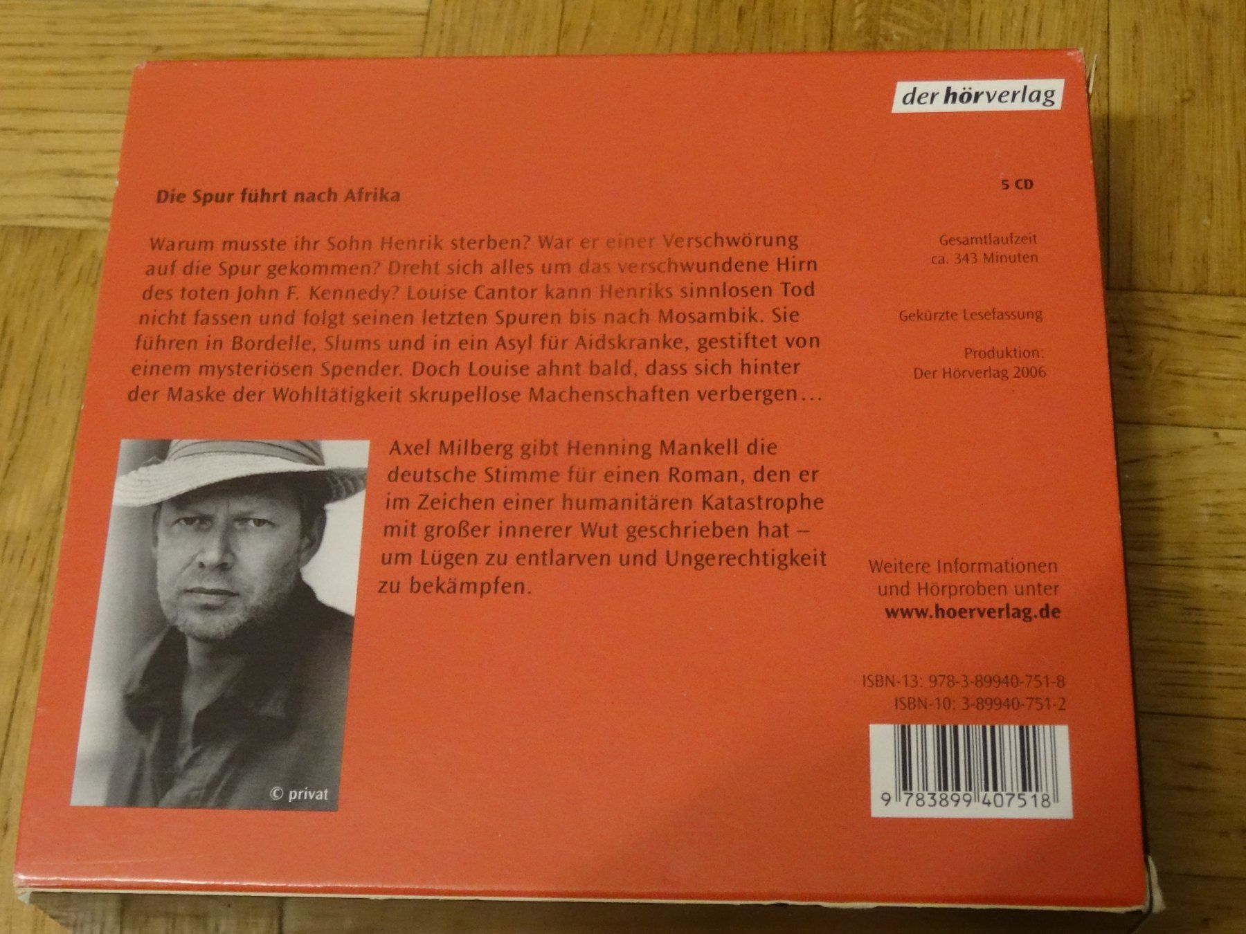 Audiolibri: Henning Mankell - Kennedys Hirn  CD – Usato da Olten venduto da Disc-Ausverkauf 1