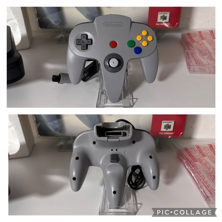 Nintendo N64 super Zustand wie neu mit Ovp ab 1.- 7