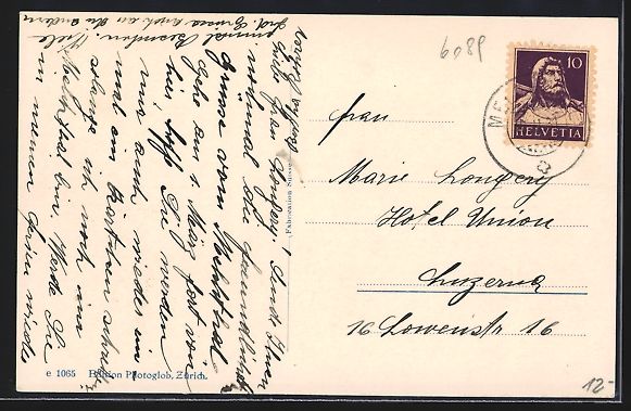 Cartoline postali: AK Melchtal, Ortsansicht mit Berghängen – Usato da Berlin venduto da bartko-reher 1