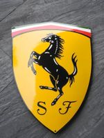 GROSSES XXL  FERRARI EMAILSCHILD