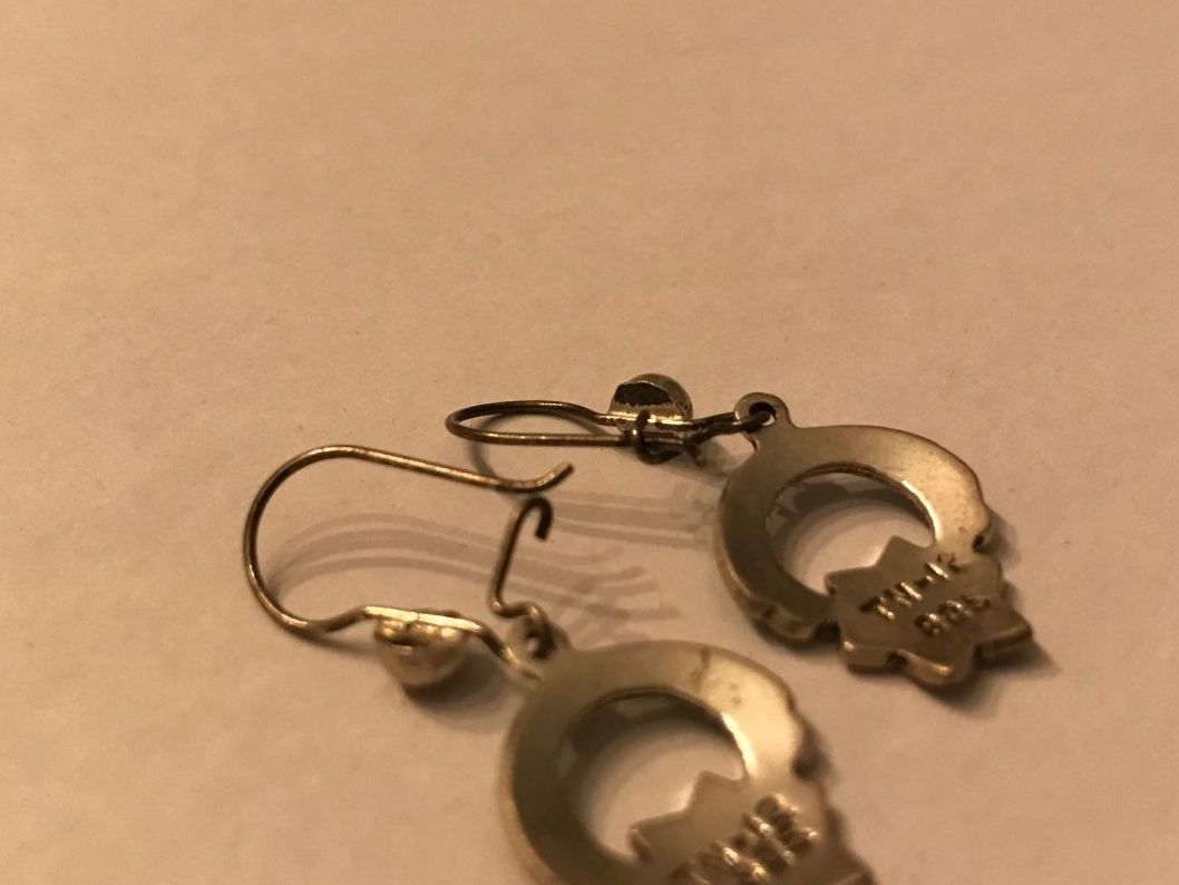 Orecchini pendenti & Orecchini a lobo: boucles d'oreilles turqoises fleur – Usato da Grimisuat venduto da eliseba88 5