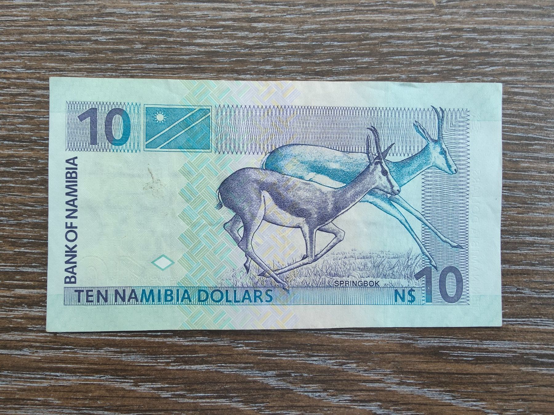 Banconote: Namibia 10 Namibia Dollars 2001 !!!!! – Usato da Flaach venduto da Lonzo99 1