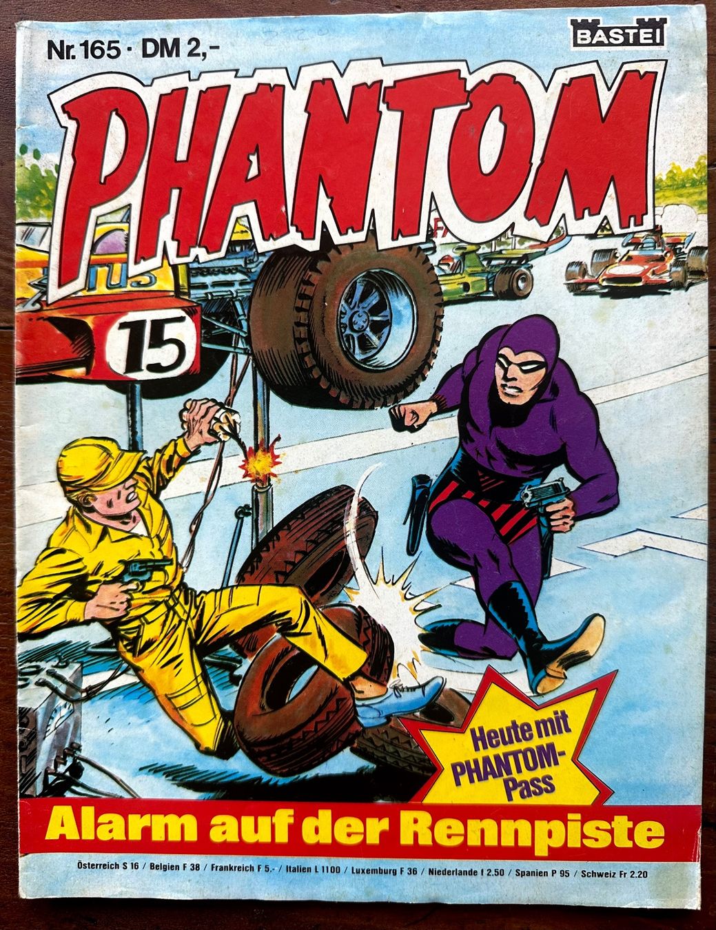 Comics: Phantom Nr. 165  DM 2, hunderte Comics ab 1.- – Gebraucht aus Seltisberg von quadartswiss