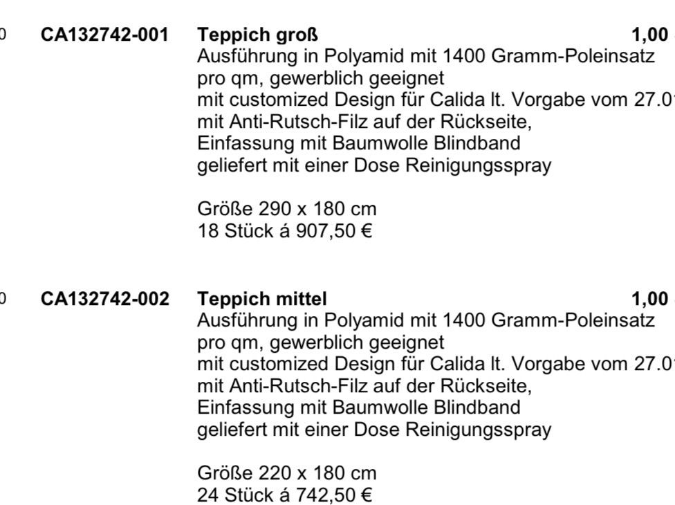 Teppiche: NEU Moderner Teppich mit Blumenmuster,  220x180cm – Neu (gemäss Beschreibung) aus Würenlos von a-tiger 5
