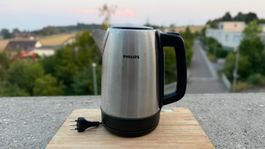 Philips Wasserkocher aus Edelstahl – voll funktionsfähig