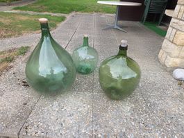 3 Glasflaschen