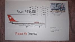 Swissair Premier VOL Toulouse 03.04.1982