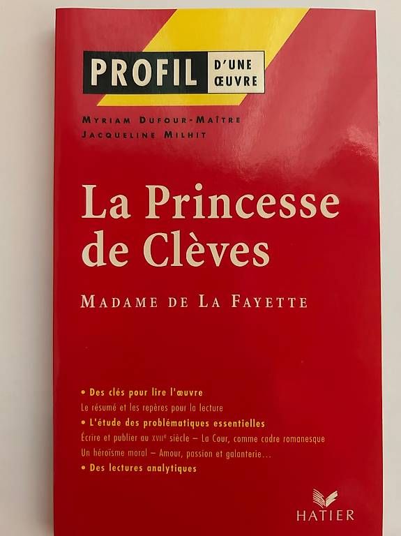 Bücher: La Princesse de Clèves - Lese/Interpretationshilfe – Gebraucht aus Zürich von Nia_S