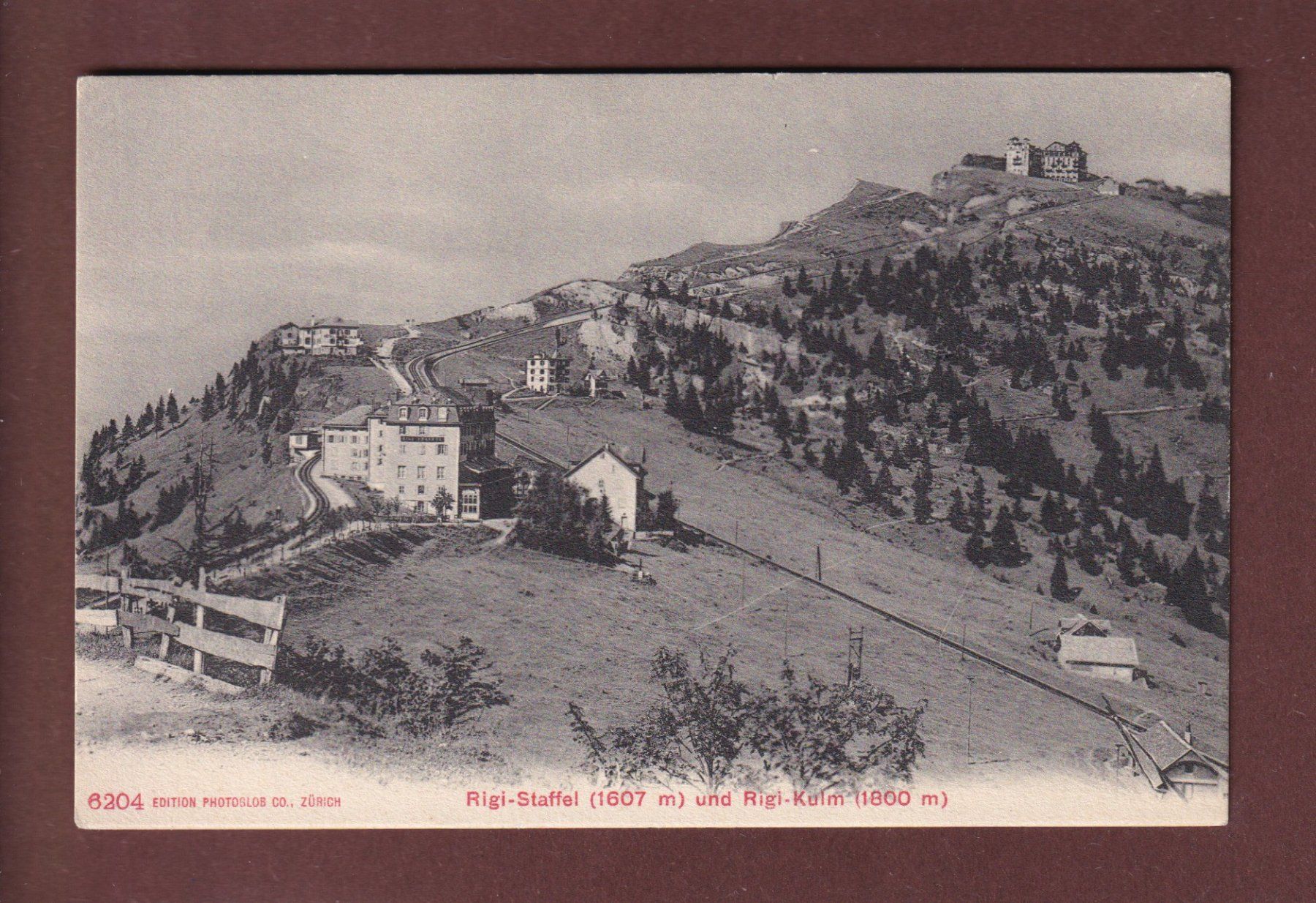 Cartoline postali: RIGI-STAFFEL und Kulm – Usato da Pully venduto da nicecards