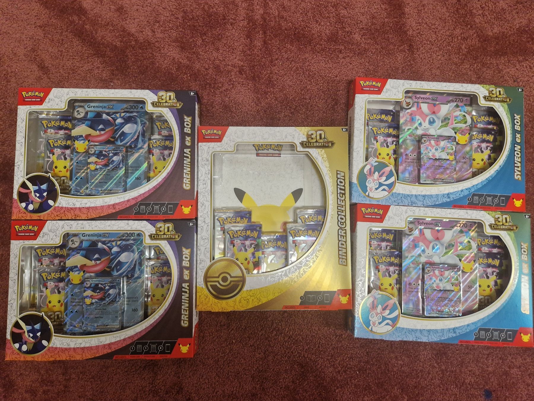 Pokémon Carte collezionabili: Pokémon 30th Bundle: 1x Binder + 4x EX-Boxes EN OVP – Nuovo e nell'imballaggio originale da Kallnach venduto da yinginho