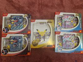Pokémon 30th Bundle: 1x Binder + 4x EX-Boxes EN OVP