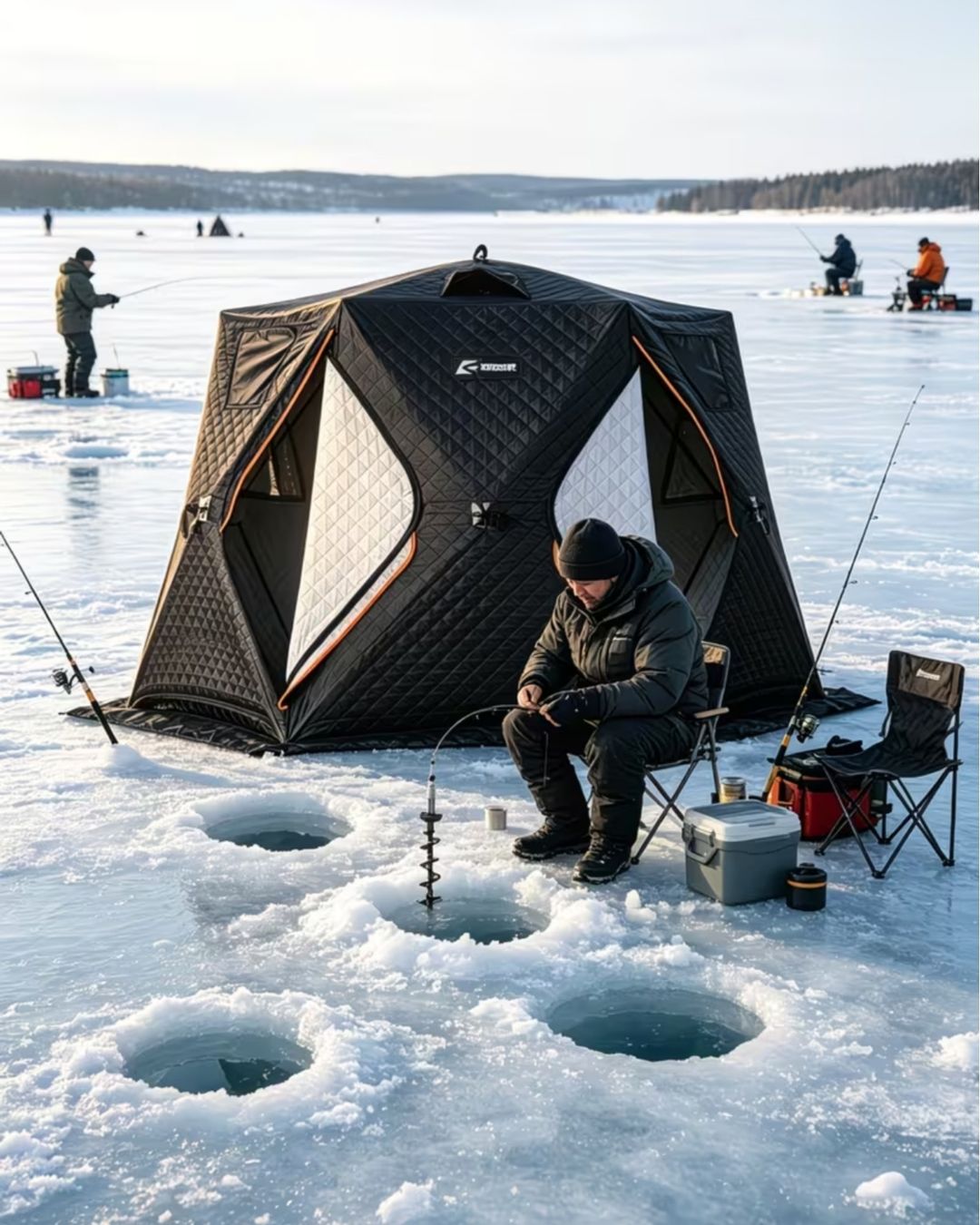Tentes: Winter Outdoor Eisangel / Saunazelt – Neuf avec emballage d'origine à Hohenrain par cars77