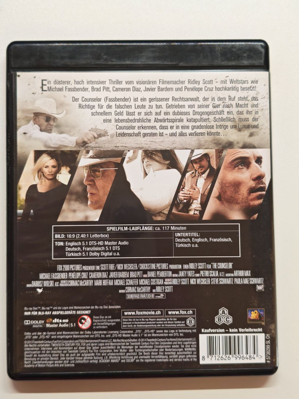 Tutti i DVDs: The Counselor – Usato da Liestal venduto da Kratzilla 2