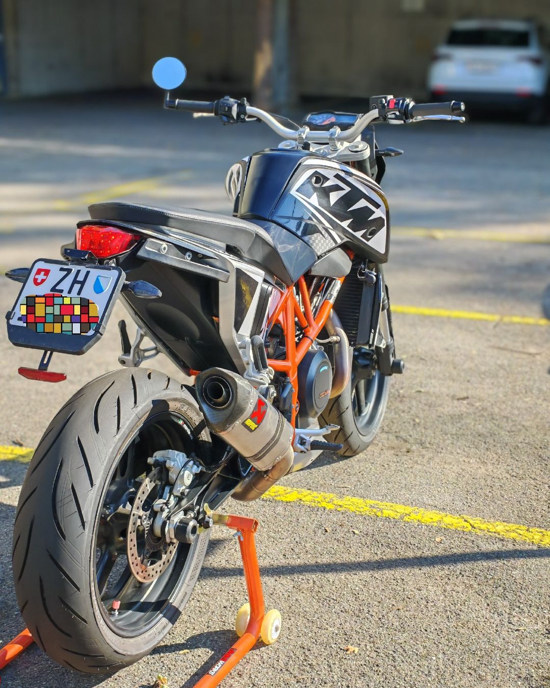 KTM Strada: KTM duke 690 35kw A2 – Usato da Adlikon b. Regensdorf venduto da nem_v2ms 4
