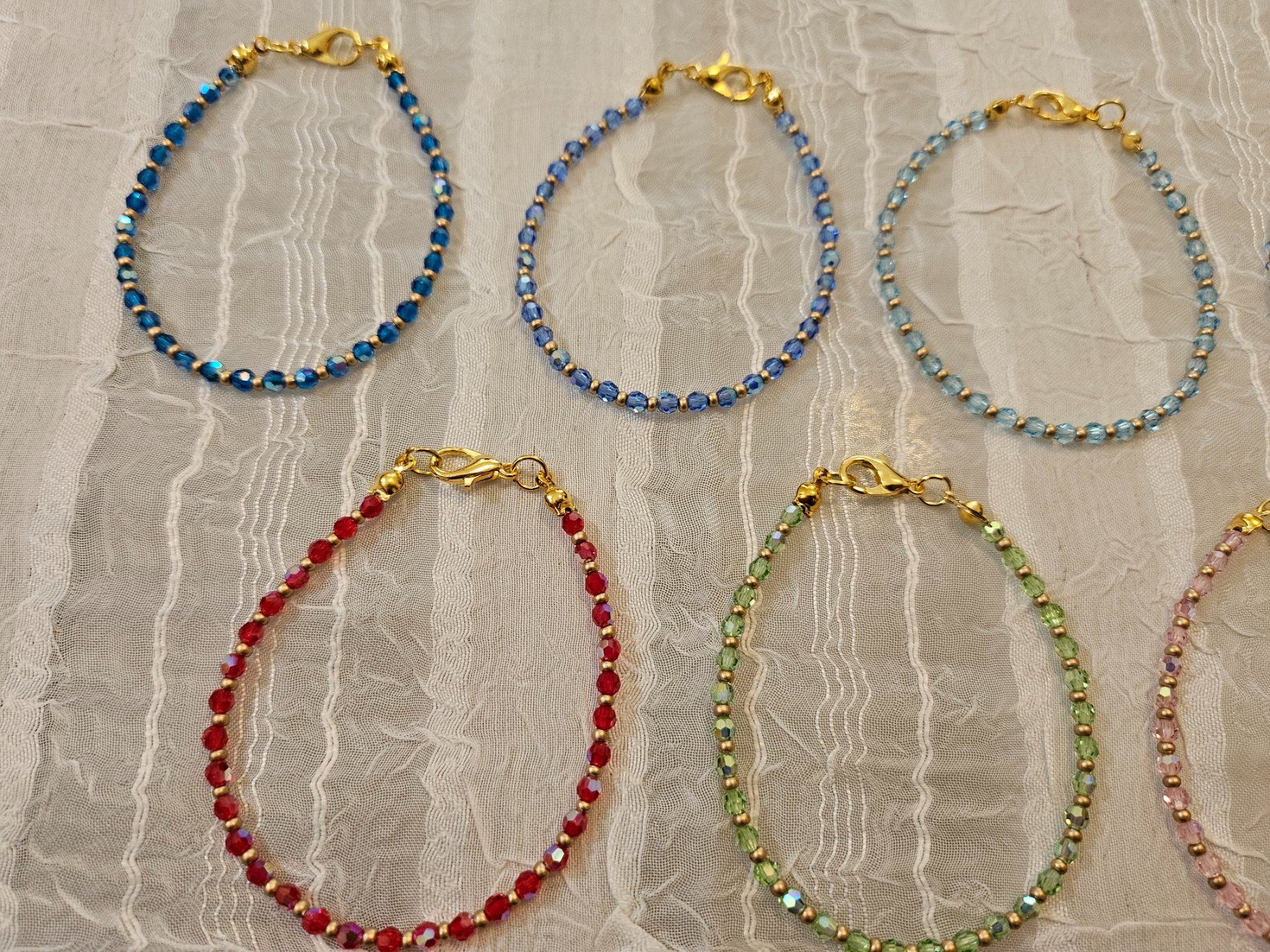Bracciali & Braccialetti: Armkette aus swarovski perlen – Nuovo (secondo la descrizione) da Dietikon venduto da Eleda 2