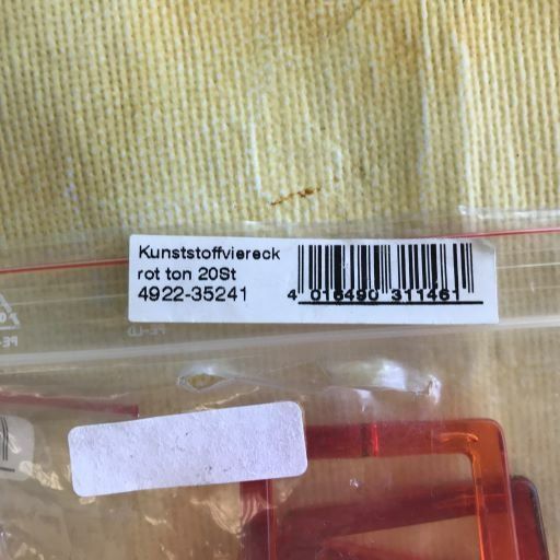 Bastelsets: LOT KUNSTOFFVIERECK – Neu und originalverpackt aus Ostermundigen von wini63 1