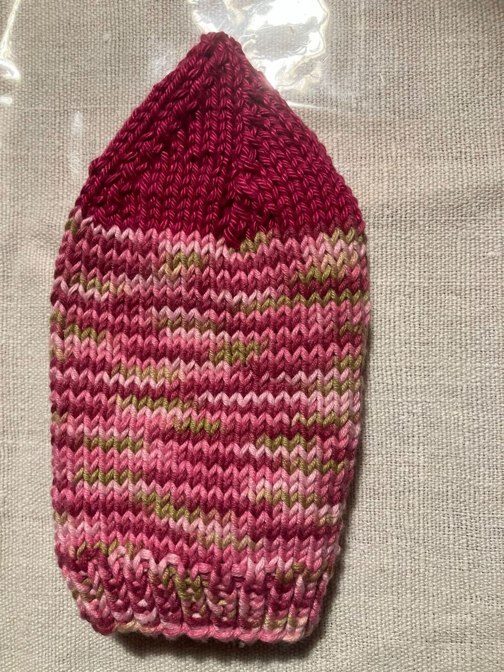 Sonstige Mädchenkleider: Handgestricktes Häubchen – Neu (gemäss Beschreibung) aus Reichenbach i. K. von haferflocken07 1