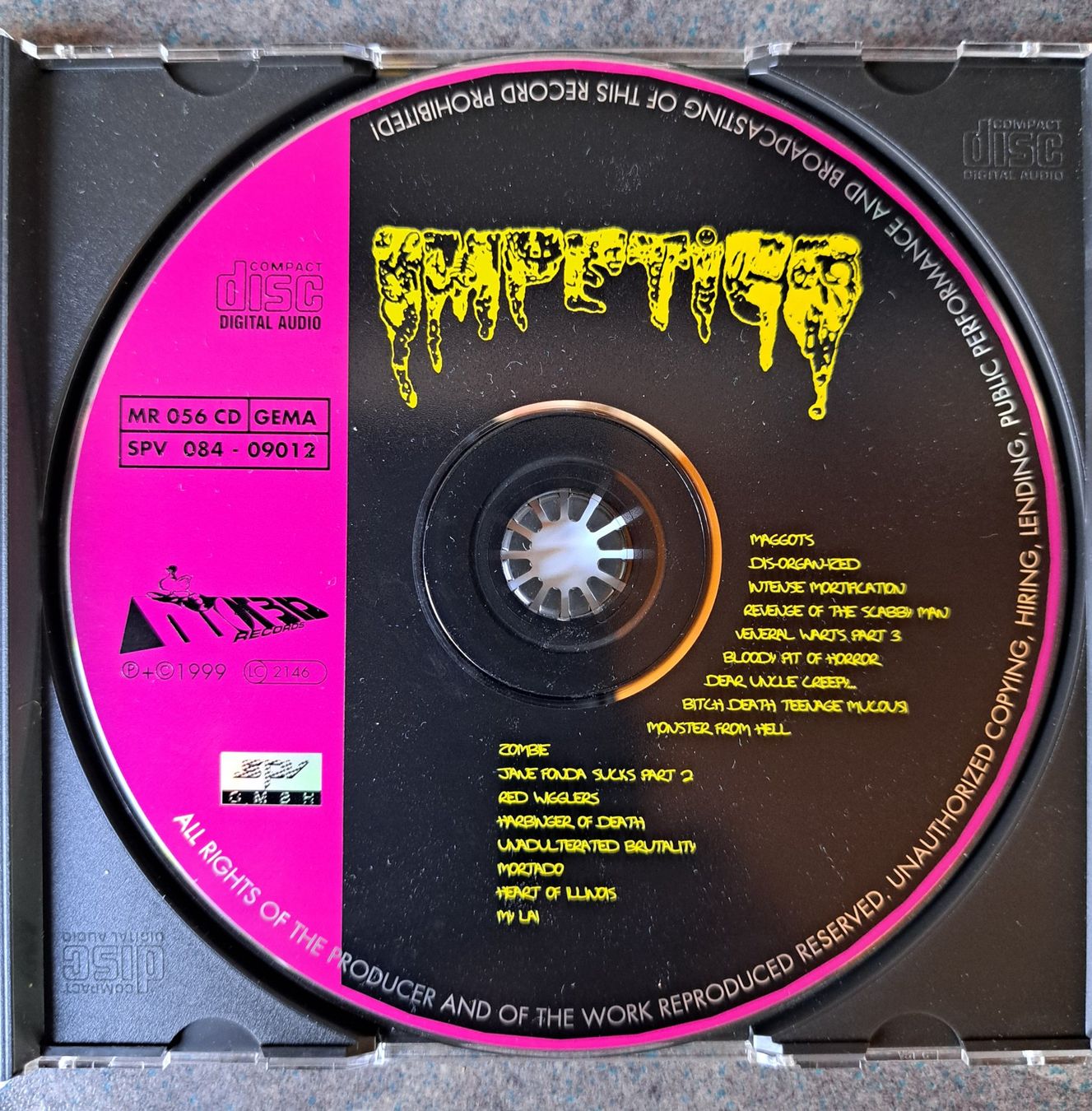 CD: Impetigo - Ultimo Mondo Cannibale CD – Usato da Solothurn venduto da Temple_of_Triton 4
