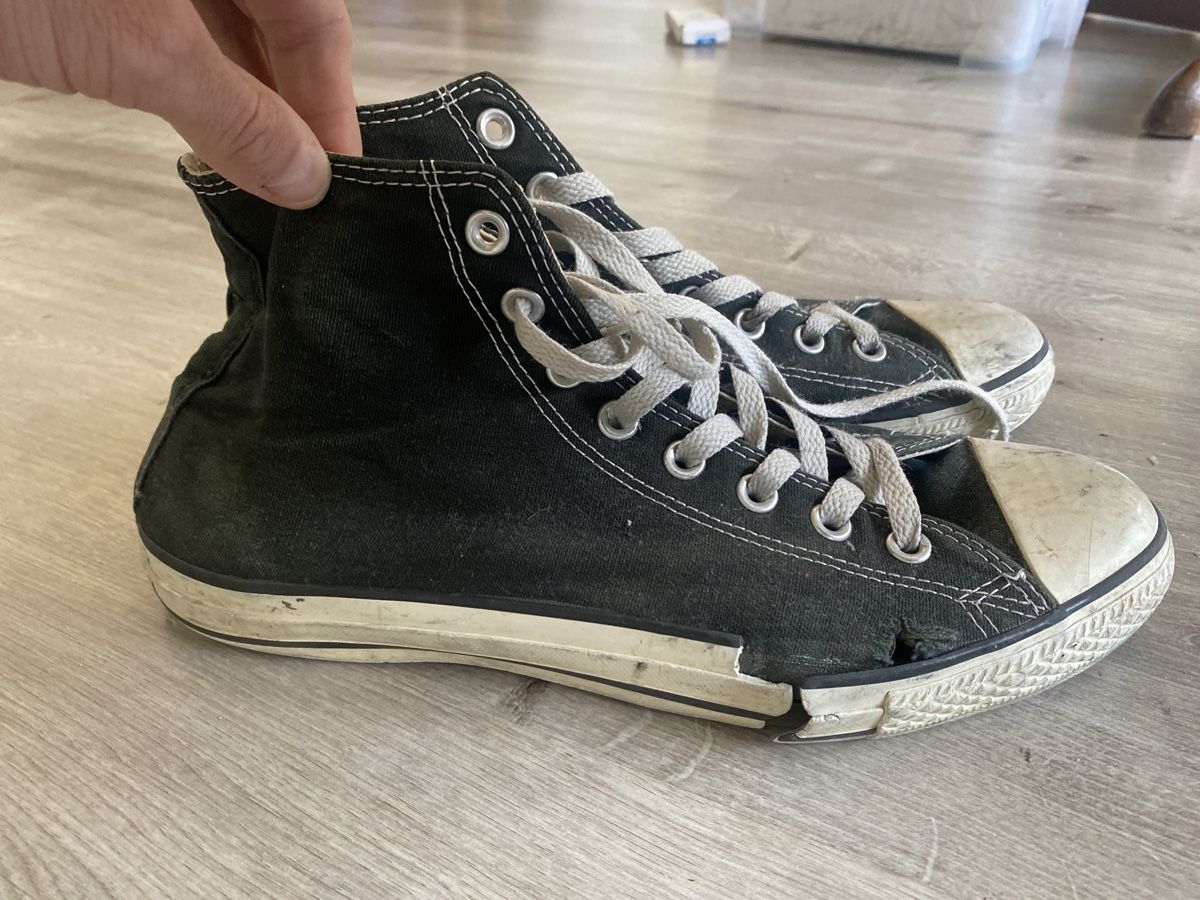 Converse Scarpe da uomo: Converse All Star noires – Usato da Martigny venduto da vlcoli 2