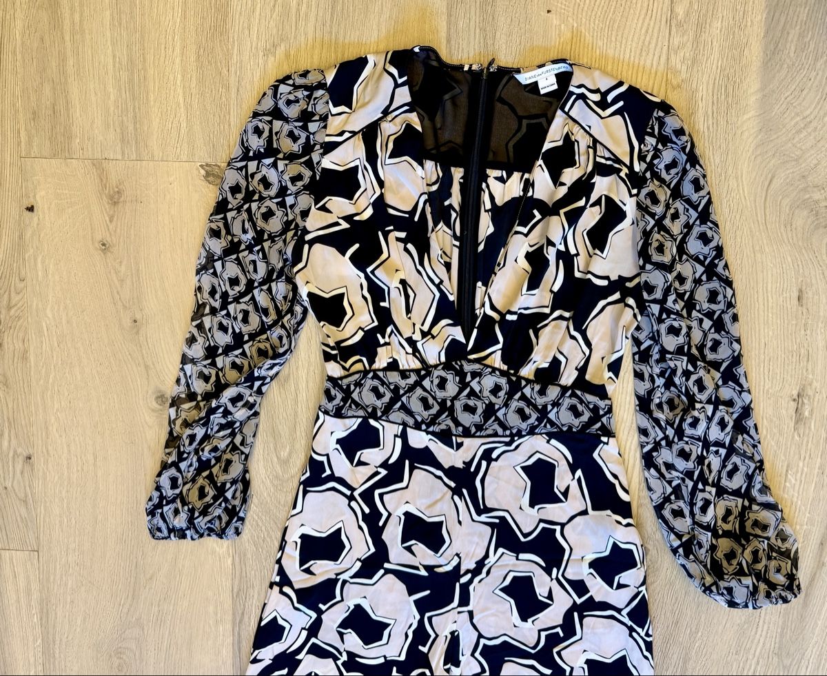 Diane von Furstenberg Tute: Combinaison Diane von Furstenberg soie T4 – Nuovo (secondo la descrizione) da Trelex venduto da AnnabelleLelie 1