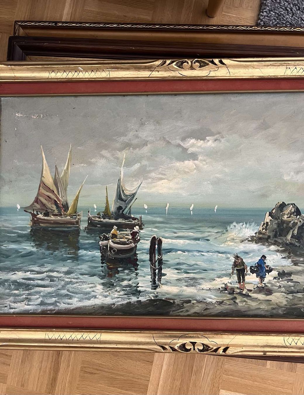 Dipinti: Gemälde Pietro LIETTI - 1928 – Usato da Basel venduto da M.M_ 1