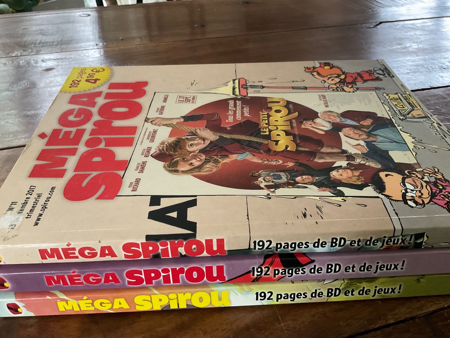 Comics: Lot de 3 BD Méga Spirou - Dupuis – Gebraucht aus Avenches von Tinkey 1