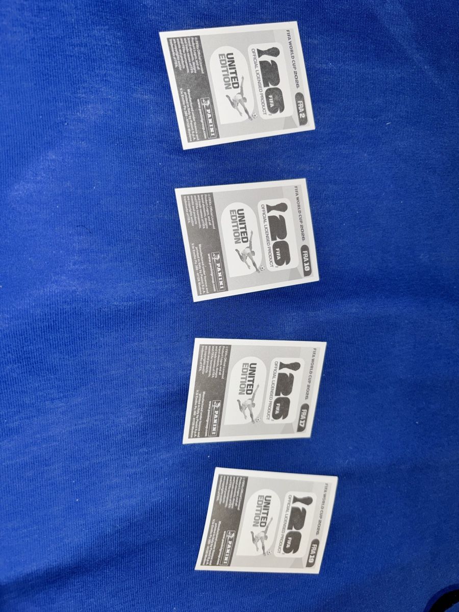 Panini Carte collezionabili: Frankreich 4x panini – Nuovo (secondo la descrizione) da Olten venduto da Melxnie_46 1
