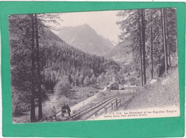 Le Chatelard et les Aiguilles Rouges Bahngeleise