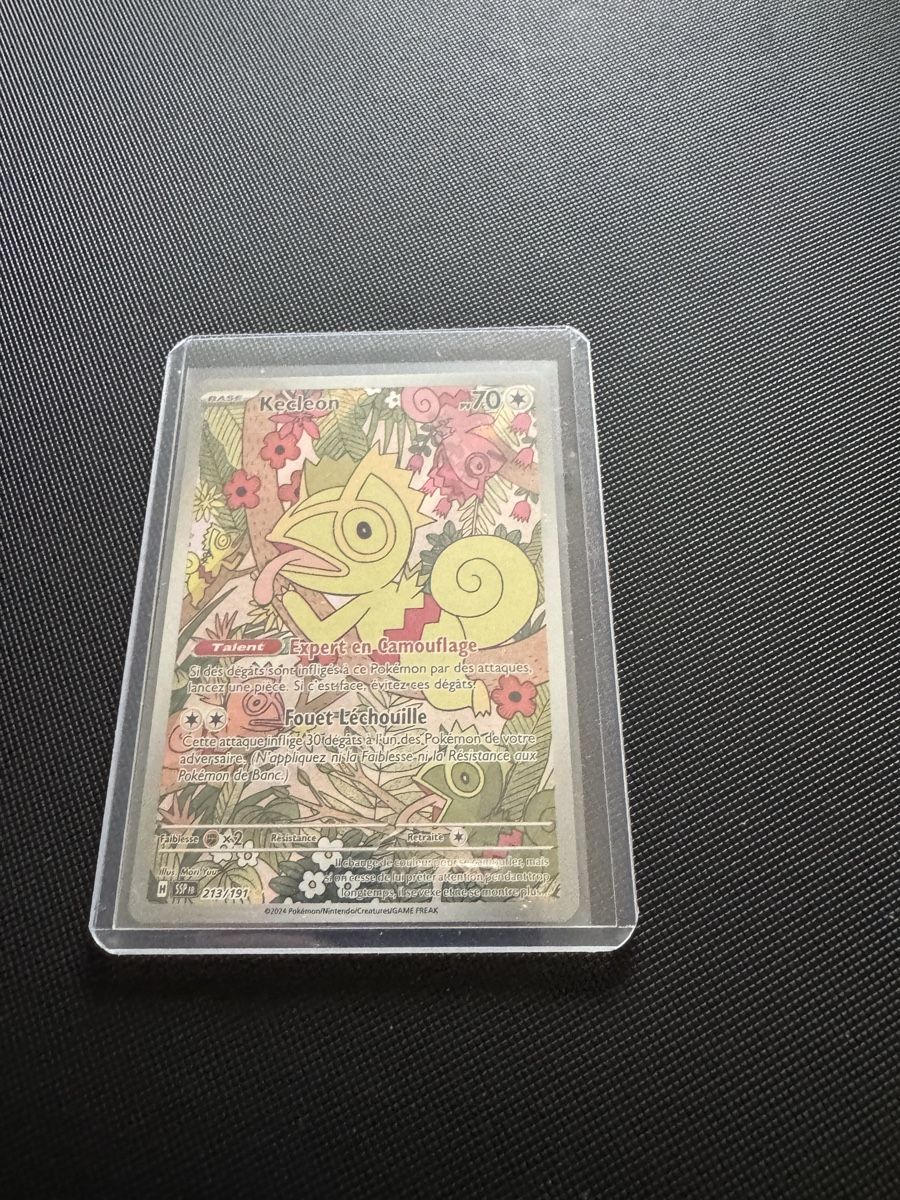 Pokémon Sammelbilder & Trading cards: Kecleon 213/191 NM FR AR SSP carte Pokémon – Neu und originalverpackt aus Courtepin von cr7_jk98 3
