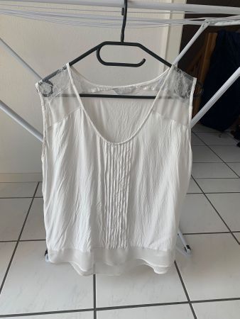 Bluse Farbe Weiss, Grösse M