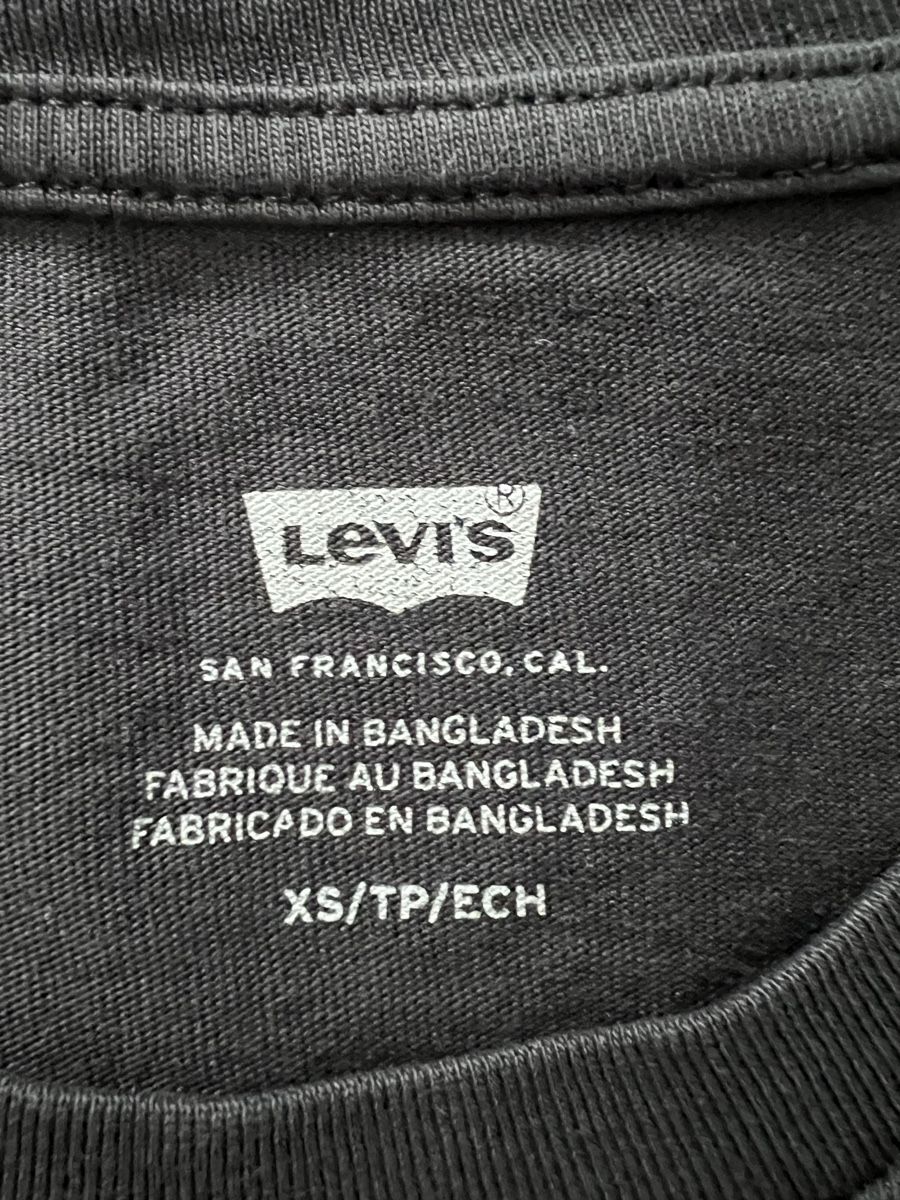 Levi's T-shirt: Original Levi's T-Shirt Schwarz – Usato da Kriens venduto da Krienserin_T 2