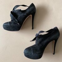 GIANVITO ROSSI Veloursleder Stiefeletten 🖤