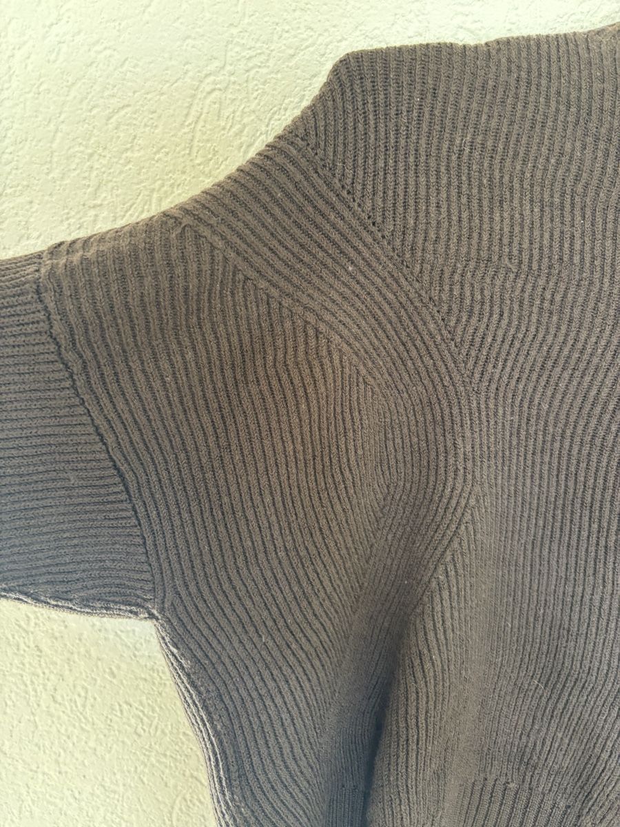 Maglioni & Felpe: Wool zipped cardigan brown Alpha Studio  – Usato da Zürich venduto da dam_552x 2