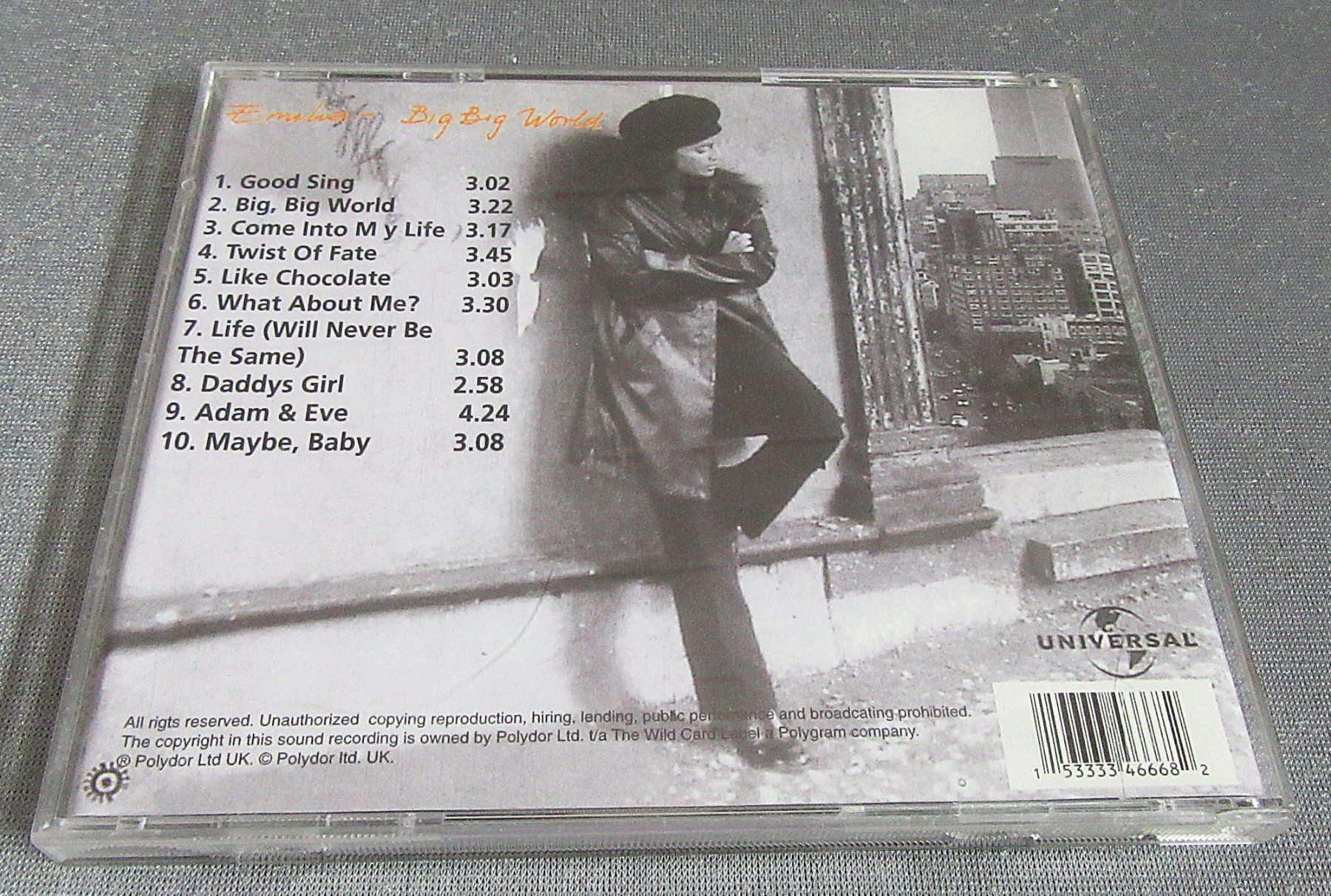 CDs: CD - Emilia - Big Big World – D'occasion à Auenstein par Padabimbim 1