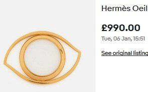 Altro per Ottica: Hermès Lupe - Auge / loupe - œil – Usato da Collonges venduto da Auganien 4