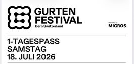 Gurtenfestival 1-Tagespass 18.07.2026
