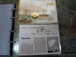 Münzbrief Afghanistan