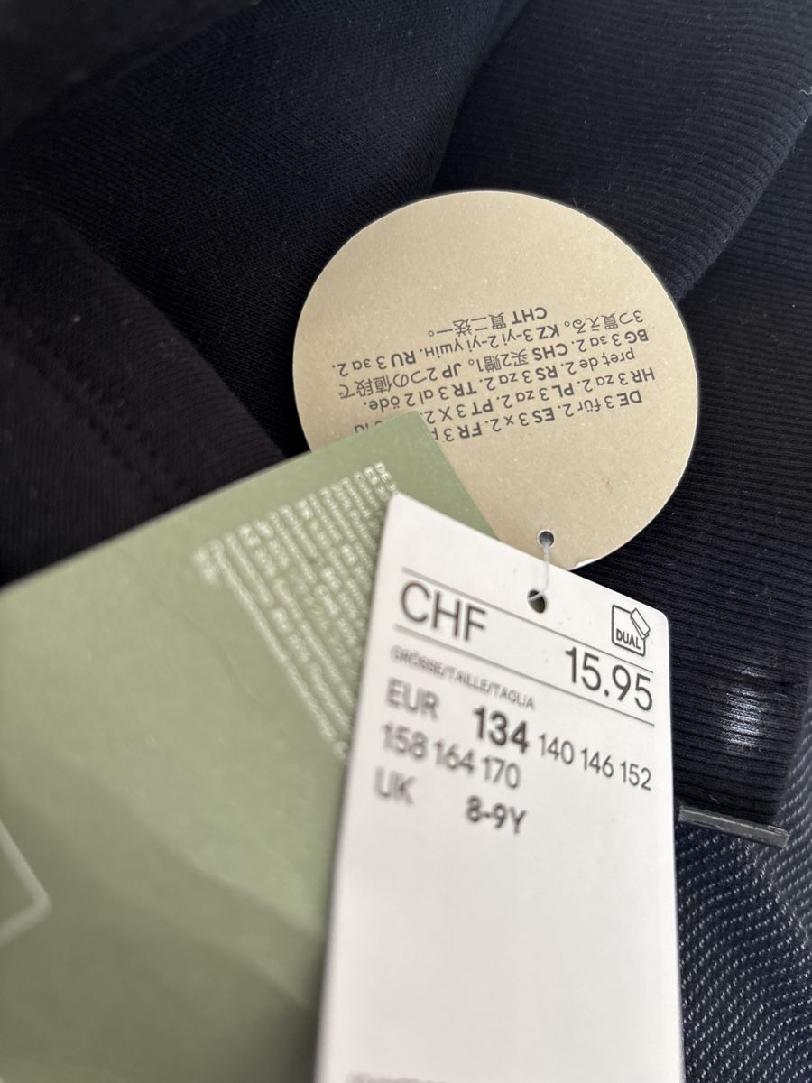 Hosen: Schwarze Mädchen Stoffhose Gr 134 NEU CH – Neu und originalverpackt aus Zürich von engebrunau 1