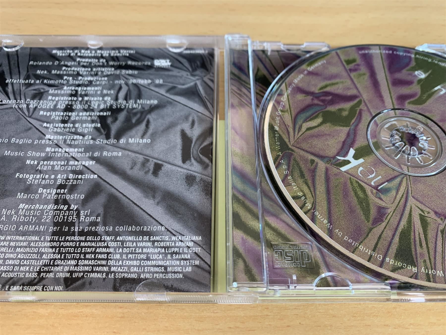 CD: Nek – In Due – Usato da Rikon im Tösstal venduto da Alpenmutz 2