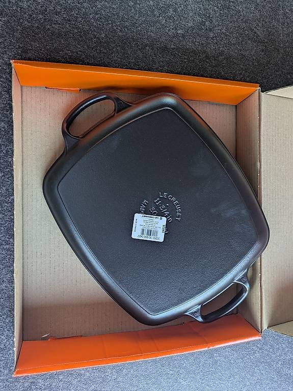 Le Creuset Poêles: NEU - Le Creuset Grillplate – Neuf avec emballage d'origine à Baar par ale_k88p 1