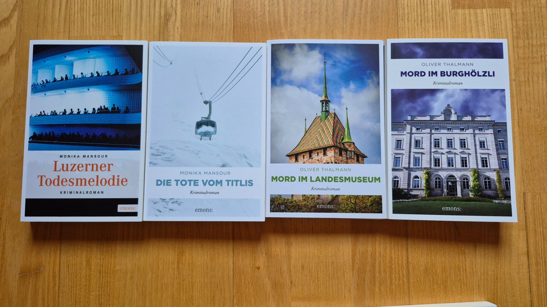 Libri: 11 verschiedene Schweizerkrimis – Usato da Glattfelden venduto da Schmue23 2