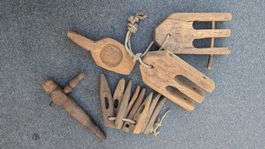 Konvolut Bauernhof Holz