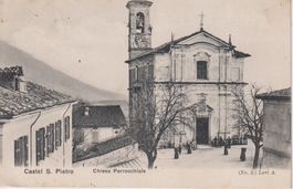 AK Castel San Pietro - Chiesa Parrocchiale 1907