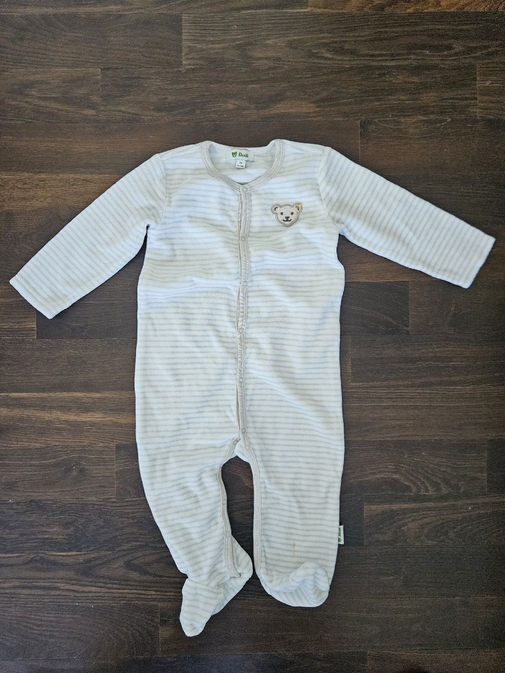 Steiff Pigiama & Simili: Steiff fleece onesie 74cm 9m – Nuovo (secondo la descrizione) da Affoltern am Albis venduto da Katarinushka