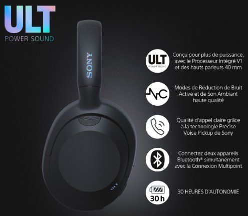 Sony Cuffie: SONY casque audio ULT WEAR – Nuovo e nell'imballaggio originale da Mont-sur-Rolle venduto da Senna85 2